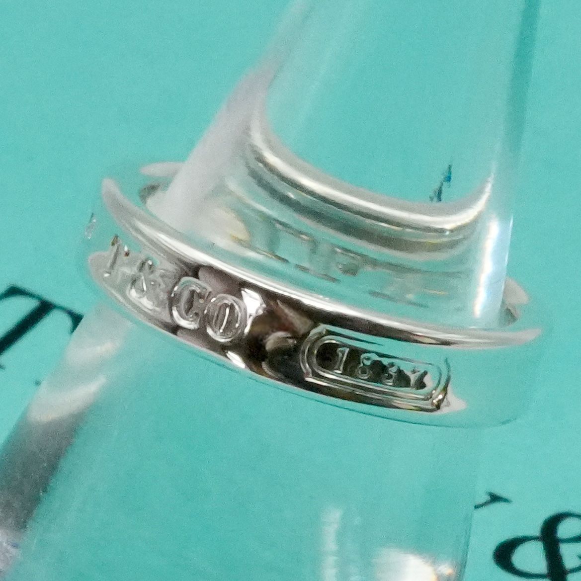 極美品7号 ティファニー 1837 ナロー スリム リング/25-2279S - メルカリ