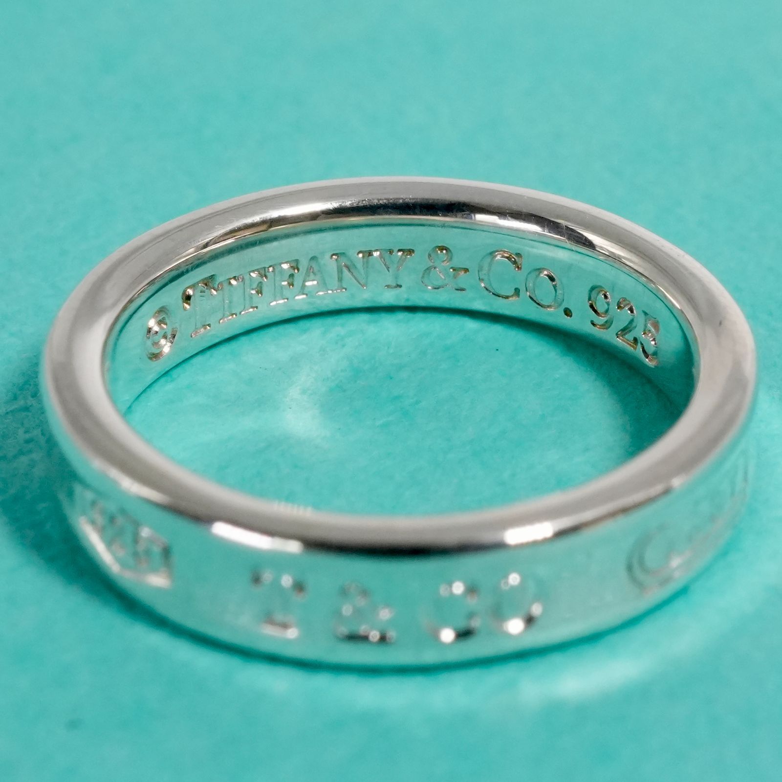 極美品7号 ティファニー 1837 ナロー スリム リング/25-2279S - メルカリ