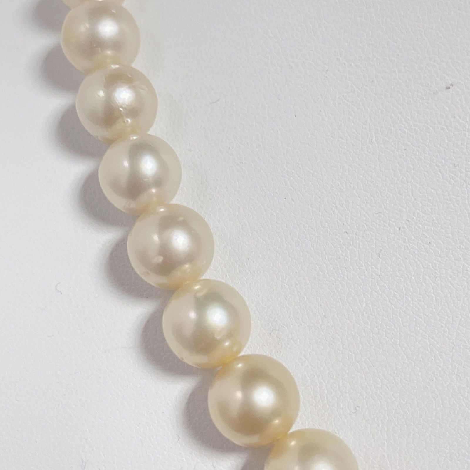  南洋真珠 ネックレス クラシック イエローホワイトクリームNO 25-2489 ネックレス ペンダント アクセサリー