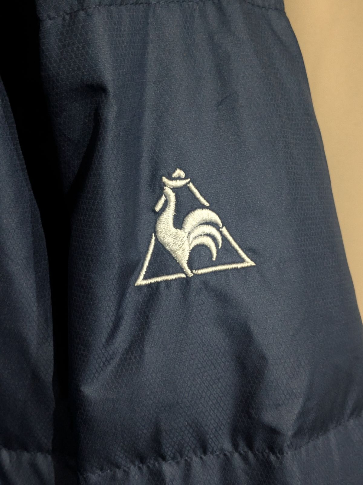 ルコック le coq sportif ダウン ベンチコート M ネイビー - メルカリ
