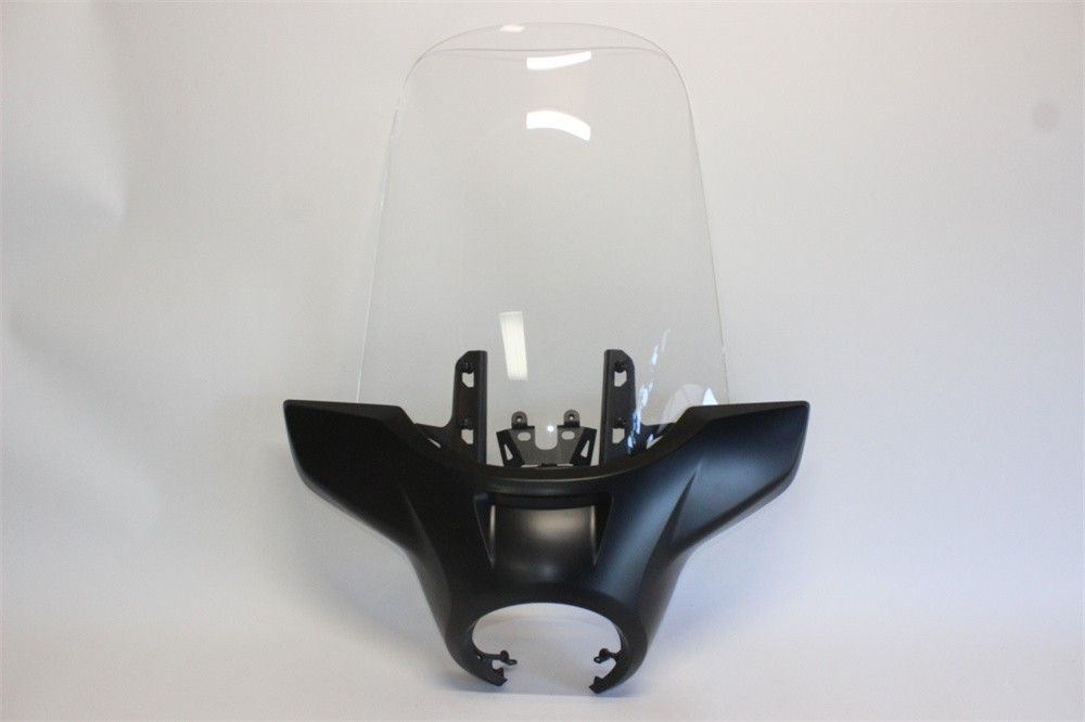 Rebel 1100 レブル 2021年以降 大型 ロング スクリーン カウルセット ウインドシールド 黒艶なしXクリア