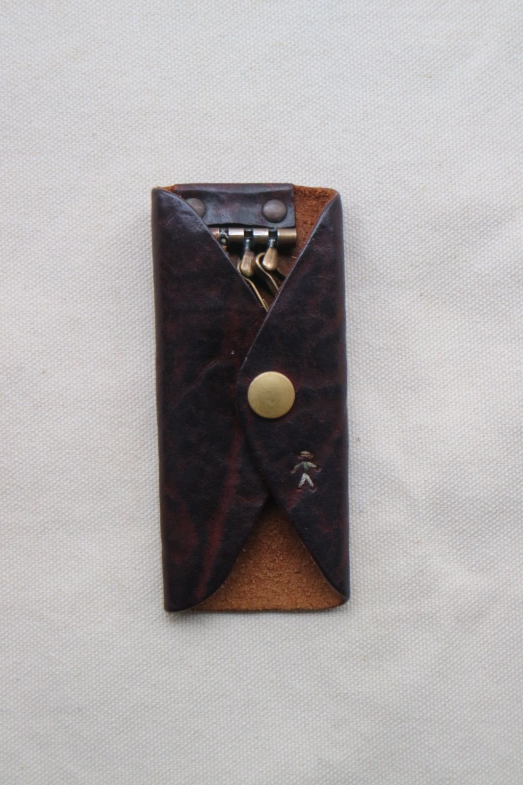 アンリクイール　ケース HENRY CUIR LEATHER KYE CASE レザーキーケース アンリークイール