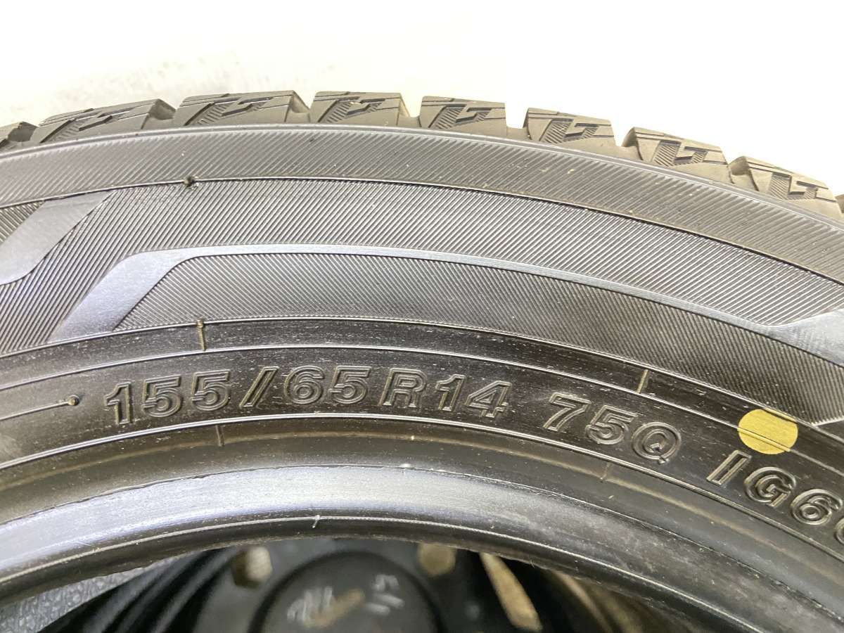 155/65R14 ヨコハマ アイスガード iG60 中古タイヤ スタッドレスタイヤ