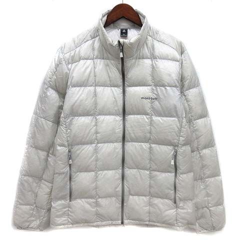 モンベル Montbell スペリオ ダウン ジャケット 800フィルパワー EXダウン 帯電防止加工 1101661 ライトグレー XL