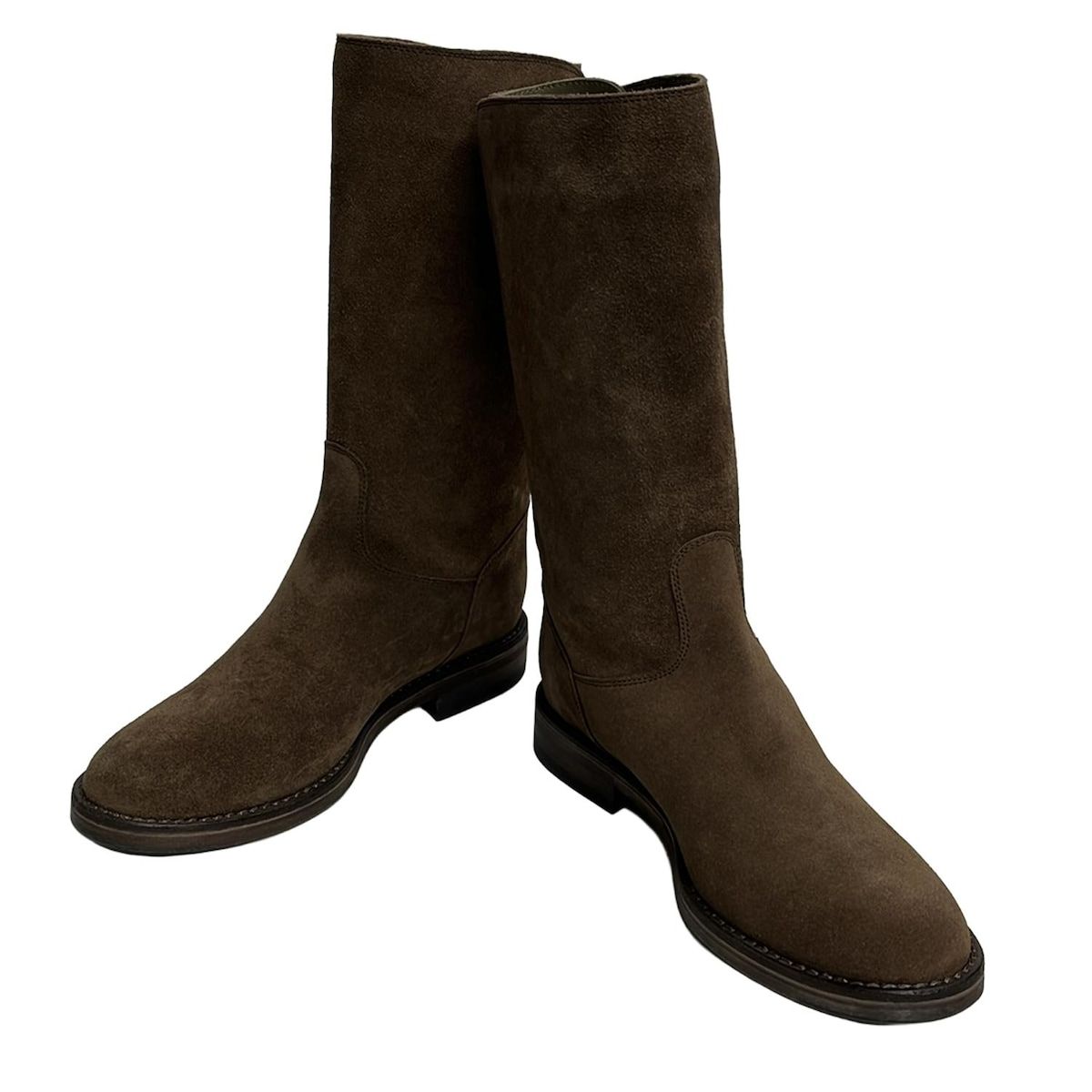 SARTORE サルトル ショートブーツ 34 レディース - ダークブラウン