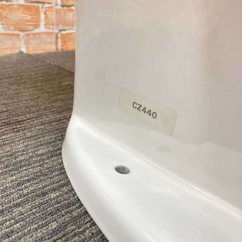  品 訳あり TOTO トイレ 洋式便器 床下排水 CZ 440 排水芯530 mm とスリム式タンク SZ 441 のセット SC 1 パステルアイボリー 22 L トイレ 住宅設備