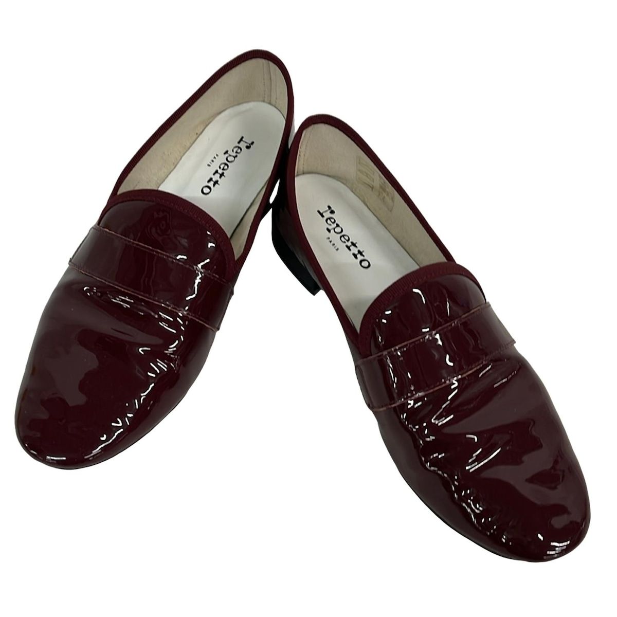 repetto(レペット) ローファー 40 レディース - ボルドー レザー