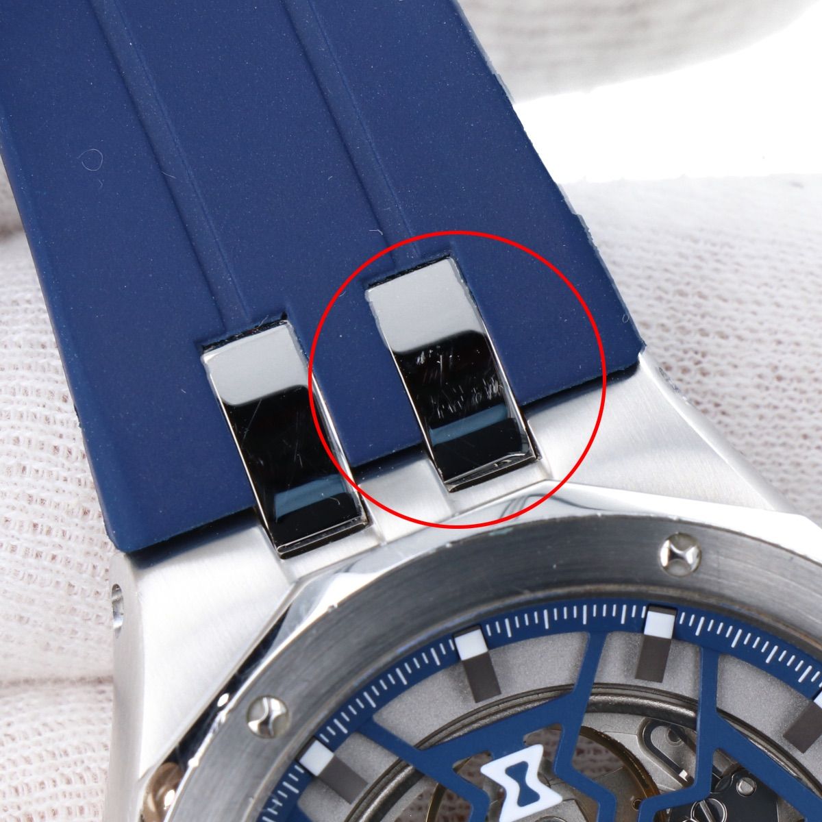 EDOX】 エドックス デルフィン メカノ 85303-3M スケルトン SS 