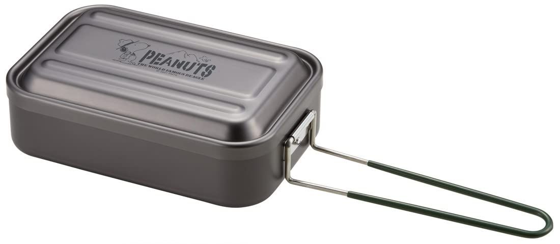 興国アルミニウム工業　カモメ印　角飯盒　新品未使用　デッドストック品 スケーター (skater) アルミ メスティン 飯盒 飯ごう アウトドア 目盛