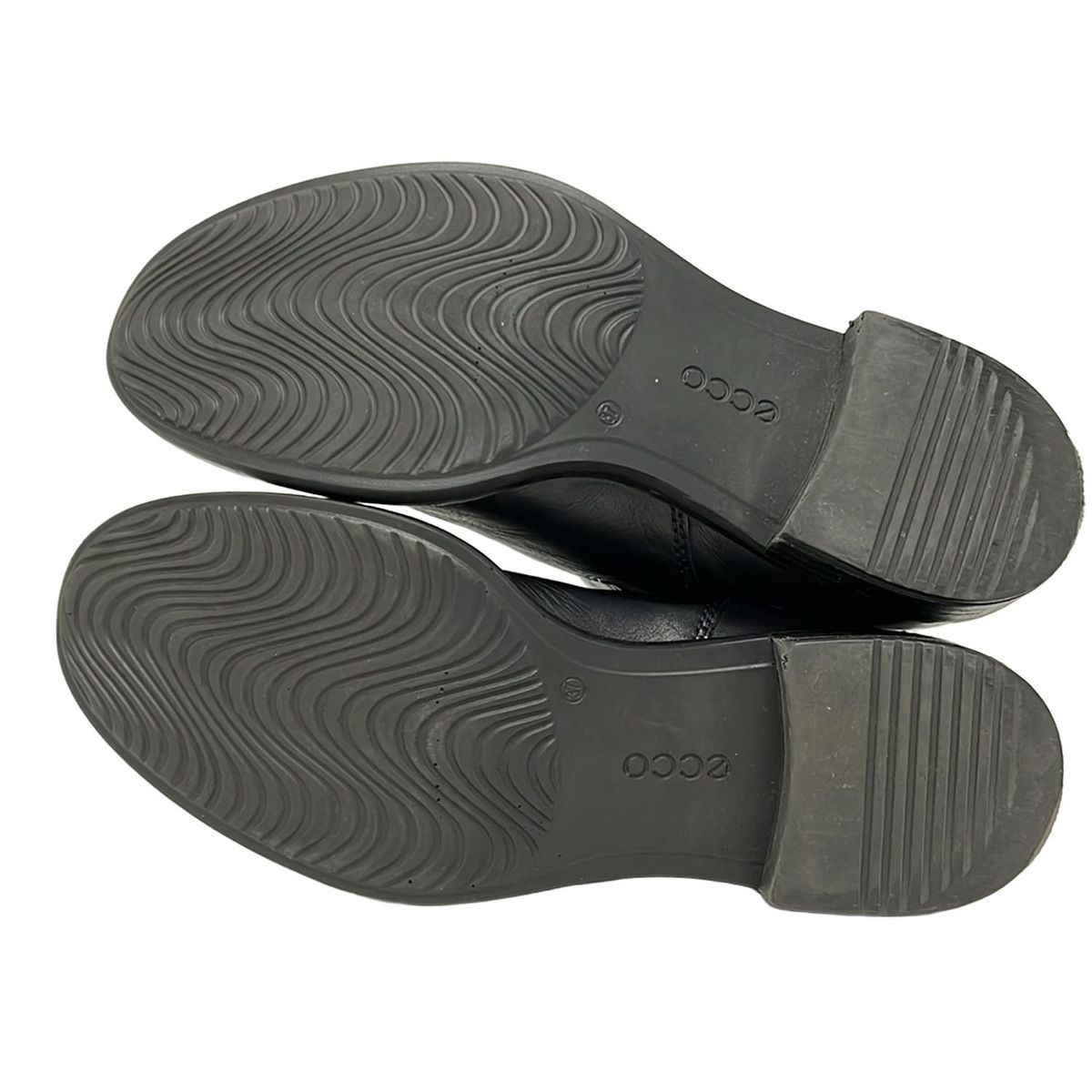 ECCO(エコー) ショートブーツ 37 レディース美品 - 黒 サイドゴア