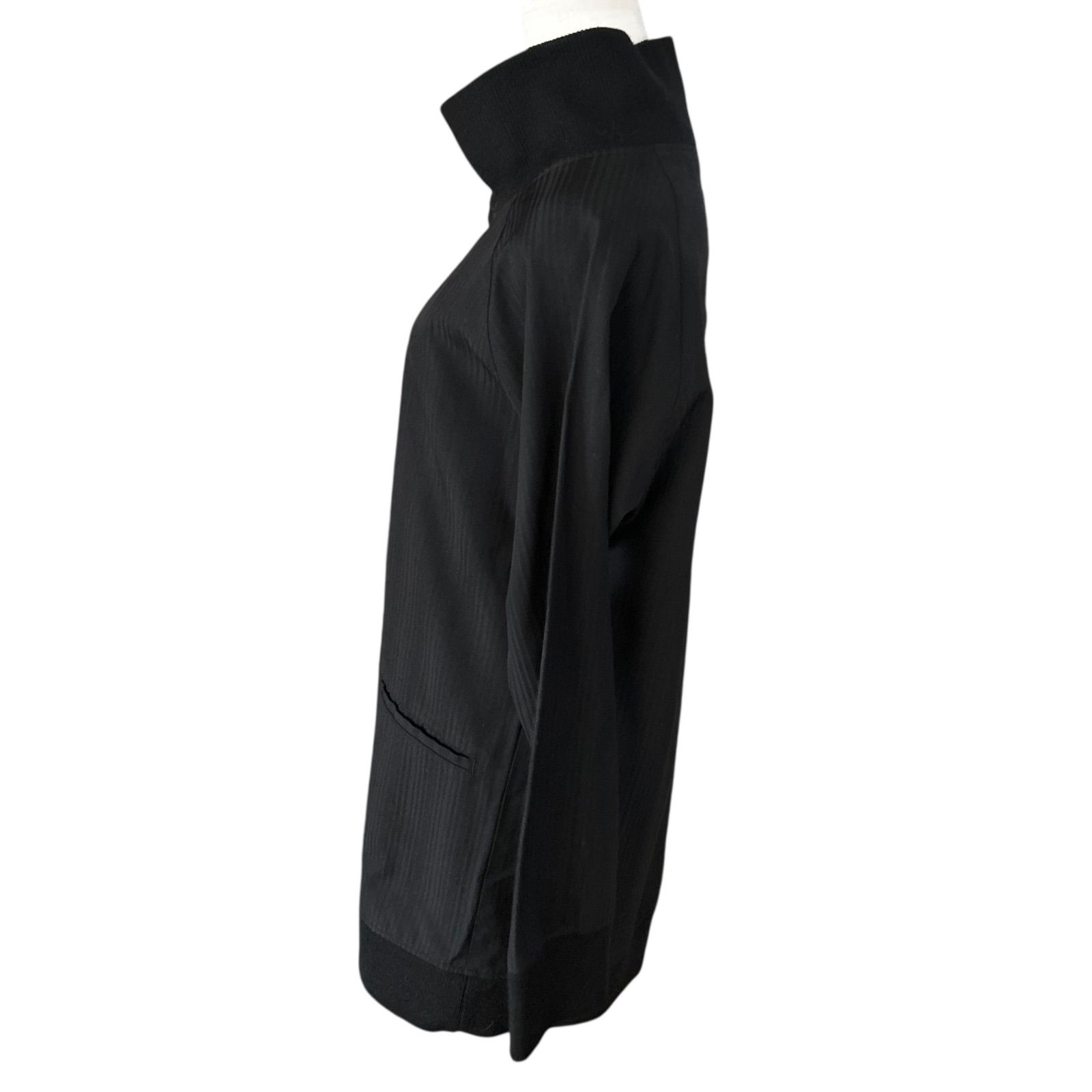 LIMI feu リミフゥ ヨウジヤマモト スタンドカラー ダブルジップ