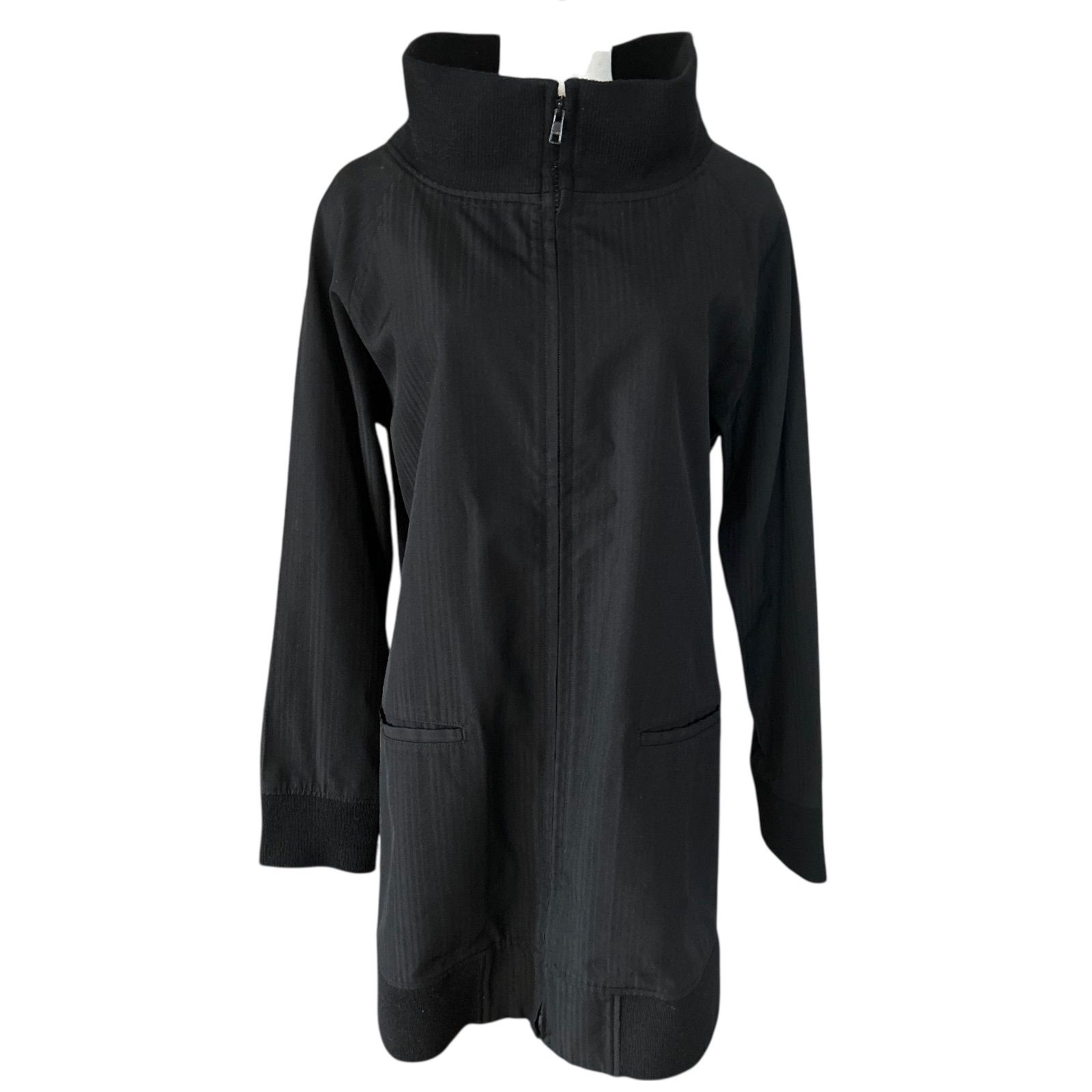 LIMI feu リミフゥ ヨウジヤマモト スタンドカラー ダブルジップ