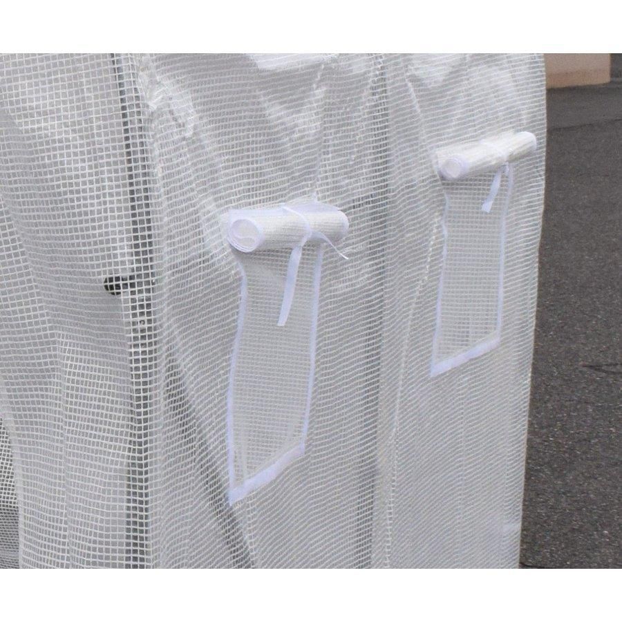 小型ハウス 2坪 長さ3 m×幅2 m×高さ2 m 法人個人 簡易ガレージ フラワーハウス 菜園ビニールハウス ビニールハウス 温室 観葉植物