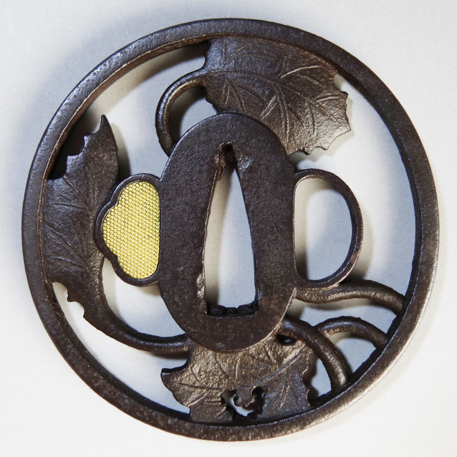 鉄鍔 二点 MA742 鉄鍔 二点 MA742 鍔｜日本刀販売 刀剣販売買取の両国 永楽