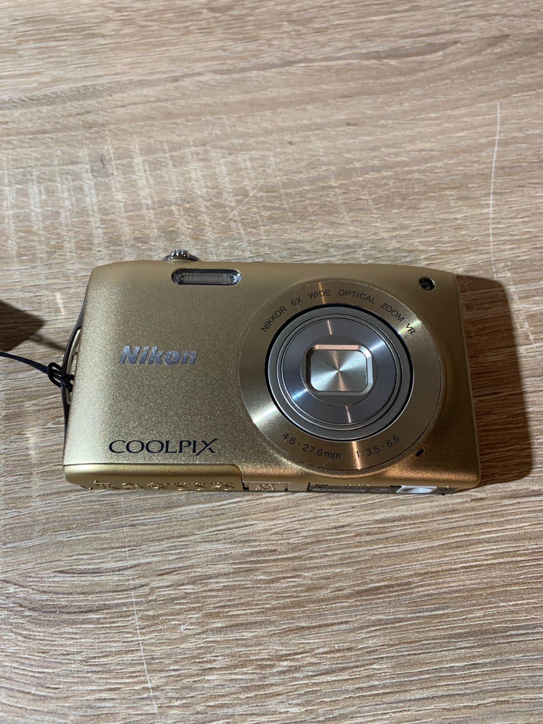 7107 Nikon COOLPIX S3300 ゴールド デジカメ 美品 - メルカリ