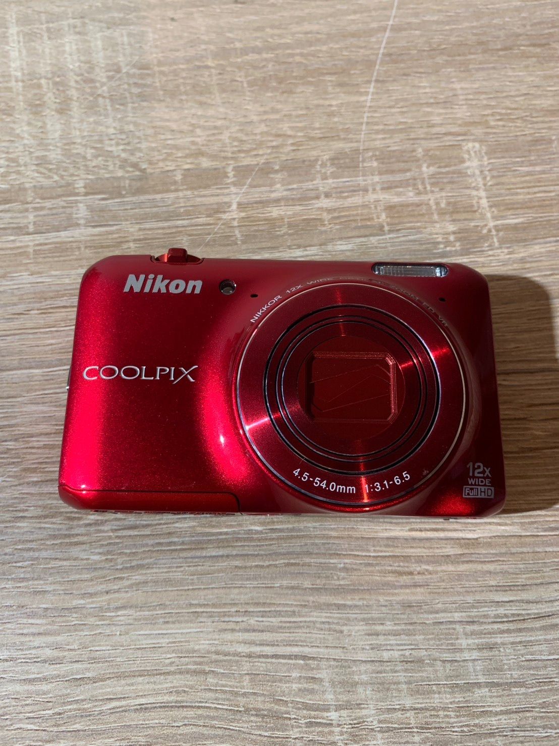 7108 Nikon COOLPIX S 6400 レッド デジカメ