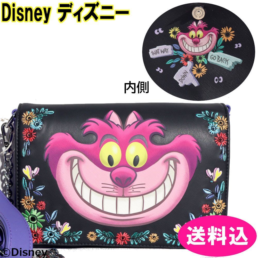ディズニー 【LOUNGEFLY】 定価16,500円 不思議の国のアリス チェシャ