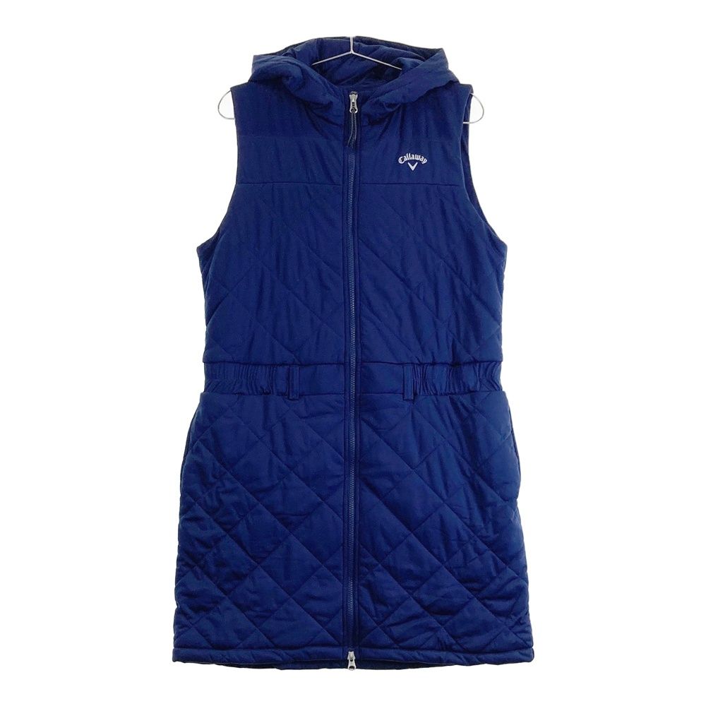 サイズ：LL CALLAWAY キャロウェイ フード付 中綿 ジップワンピース