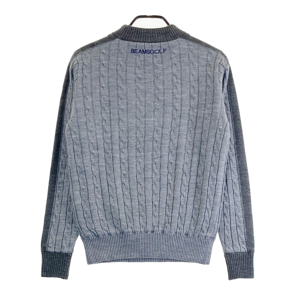 サイズ：S BEAMS GOLF ビームスゴルフ 長袖 ニットセーター 裏地付