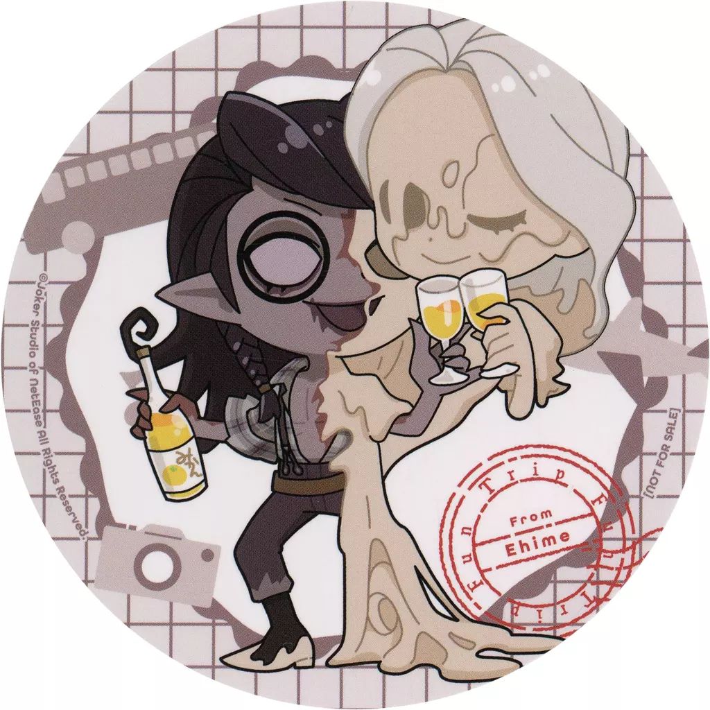 中古】コースター 蝋人形師(フィリップ) 特典コースター 「Identity V