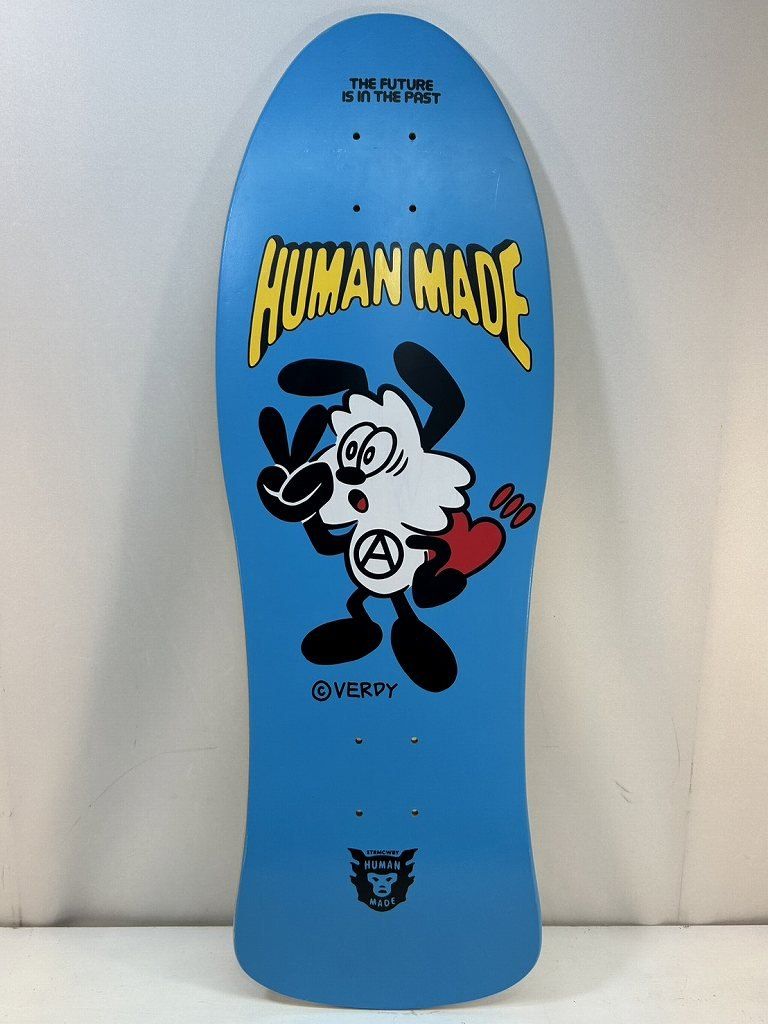 s25t-0981m【中古】Human Made スケートボードデッキ VERDYコラボ 展示