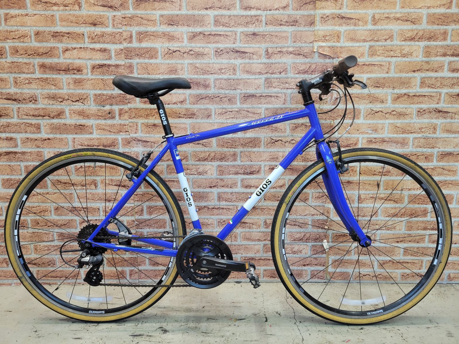 !! GIOS MISTRAL size 48 165 175 cm 2025頃 ジオス ミストラル クロモリ クロスバイク 3 8 24段変速