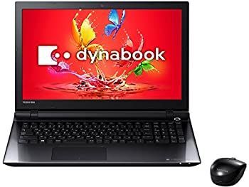 【中古】東芝 15.6型ノートパソコンdynabook T75/UB プレシャスブラック（＆プラス ） PT75UBP-BWA
