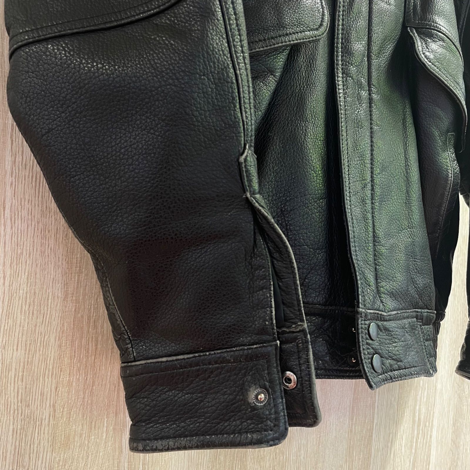 ROBO レザージャケット 90s ブラック 羊革 サイズM ［G0128］ - メルカリ