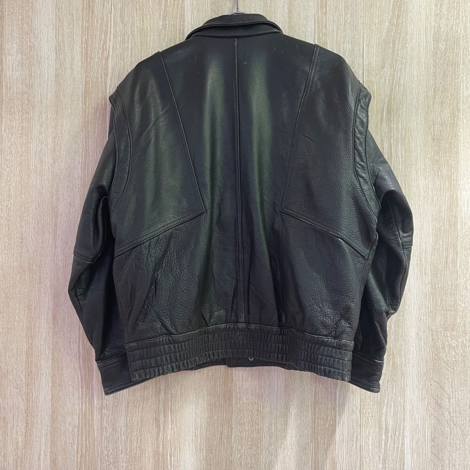 ROBO レザージャケット 90s ブラック 羊革 サイズM ［G0128］ - メルカリ