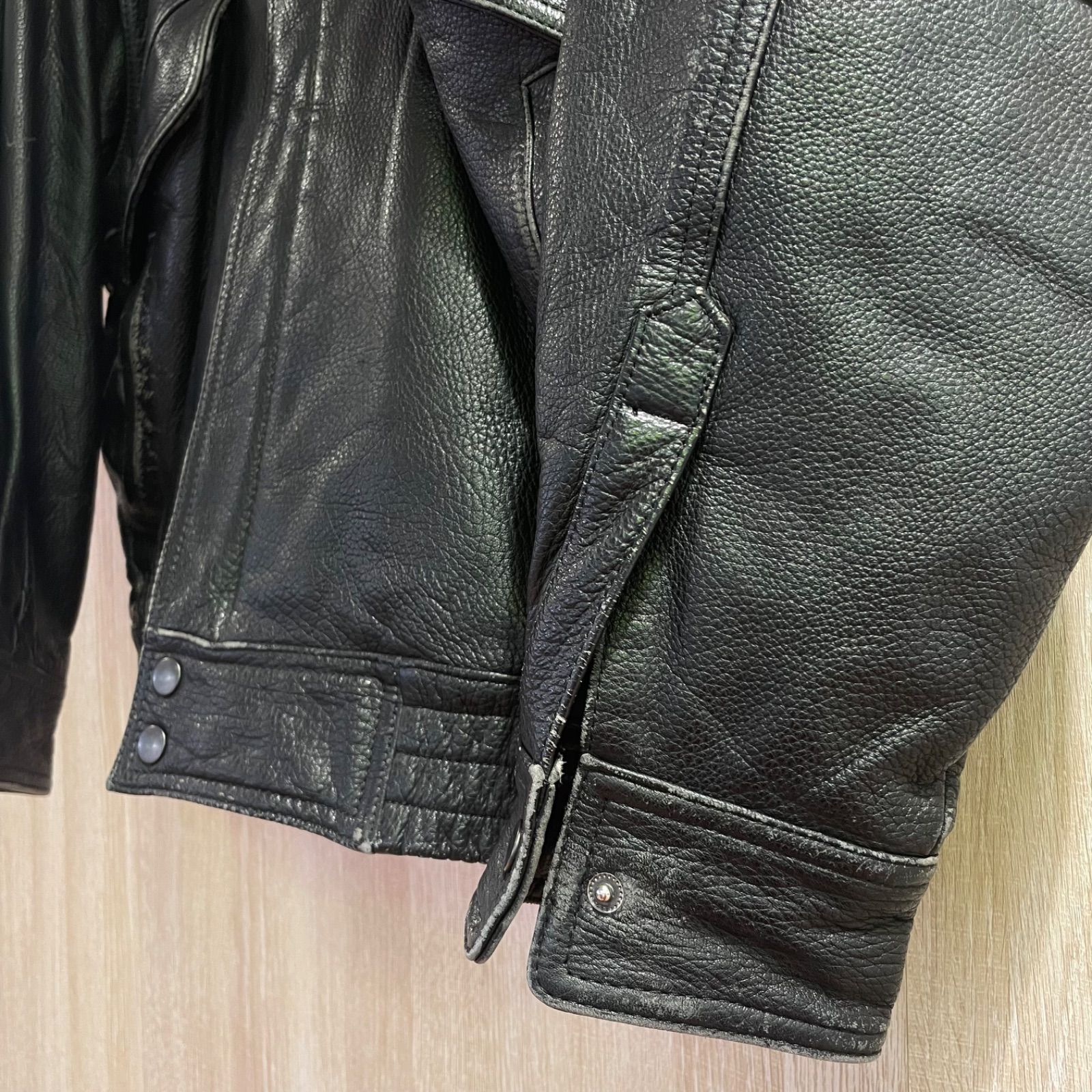 ROBO レザージャケット 90s ブラック 羊革 サイズM ［G0128］ - メルカリ