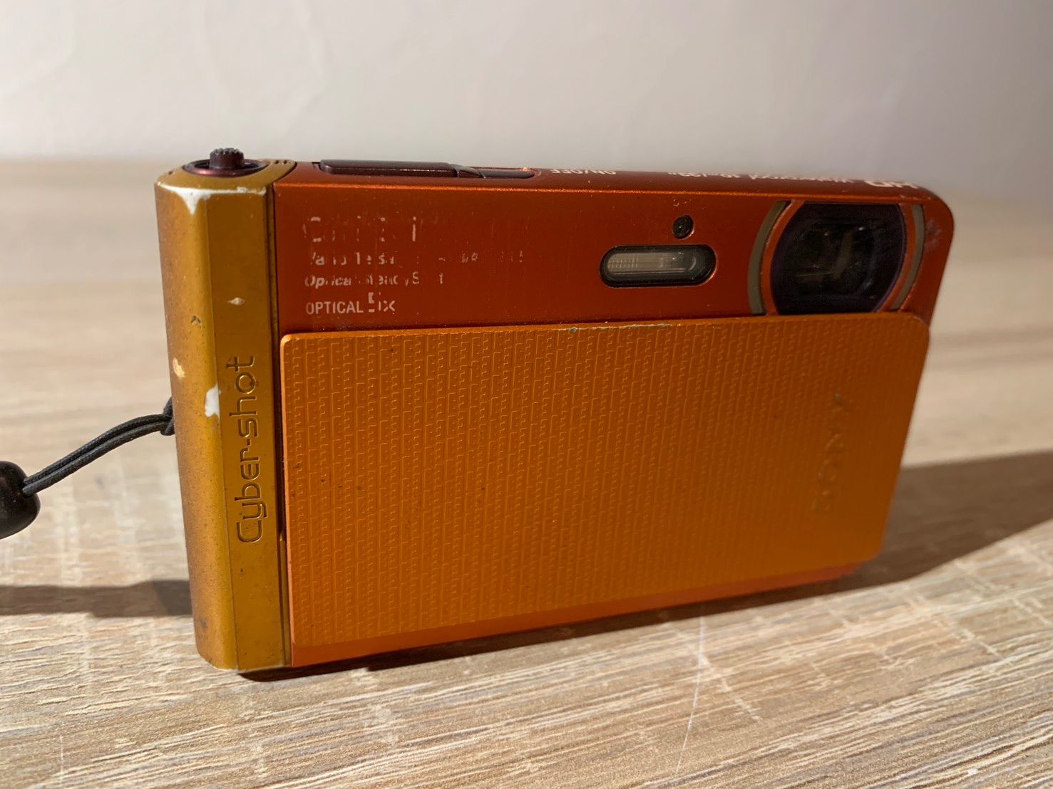 7111 Sony ソニー Cyber-shot DSC-TX30 オレンジ デジカメ ジャンク品