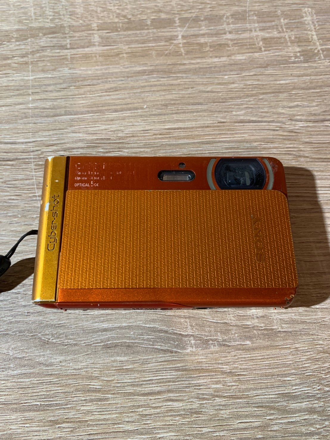 7111 Sony ソニー Cyber-shot DSC-TX30 オレンジ デジカメ ジャンク品