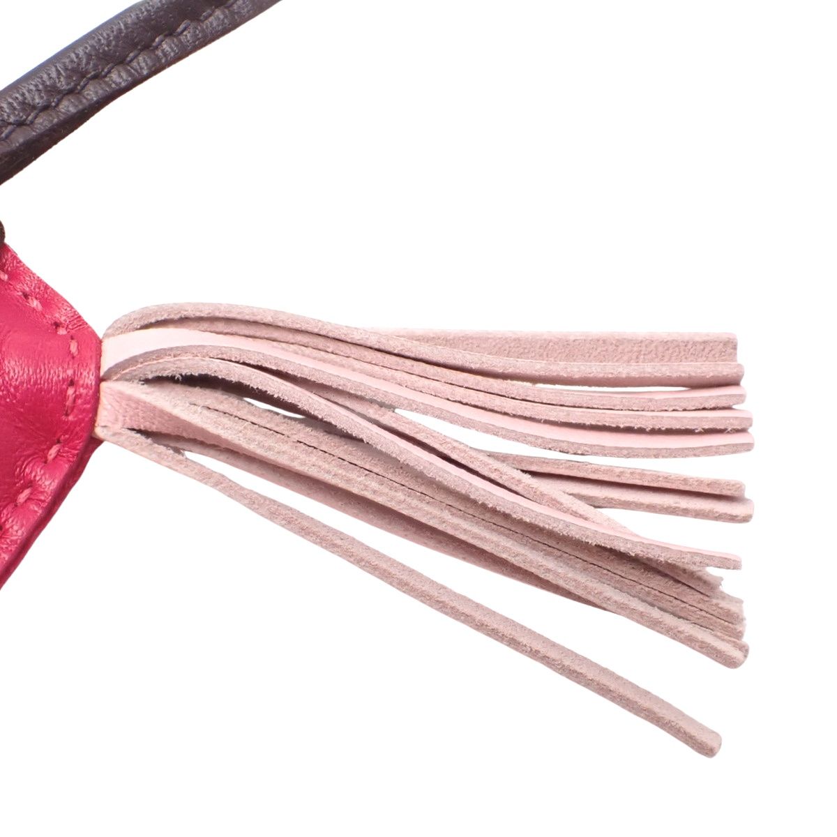 HERMES(エルメス) ロデオチャームPM フランボワーズ ローズサクラ