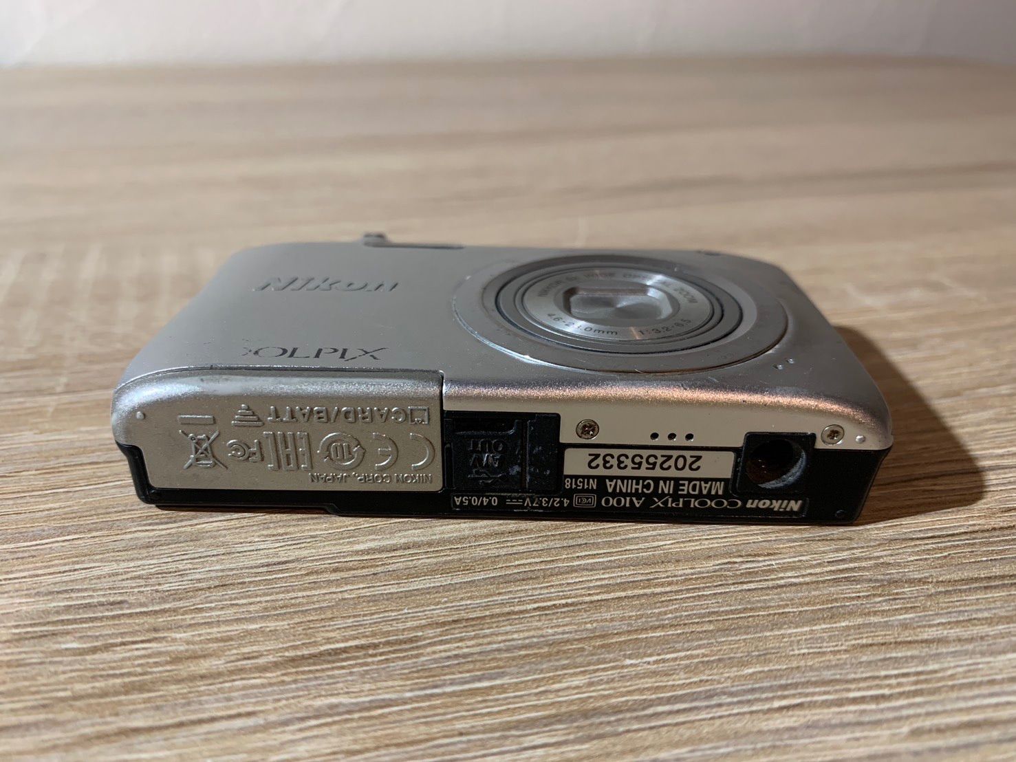 7112 Nikon COOLPIX A100 シルバー デジカメ ジャンク品 - メルカリ