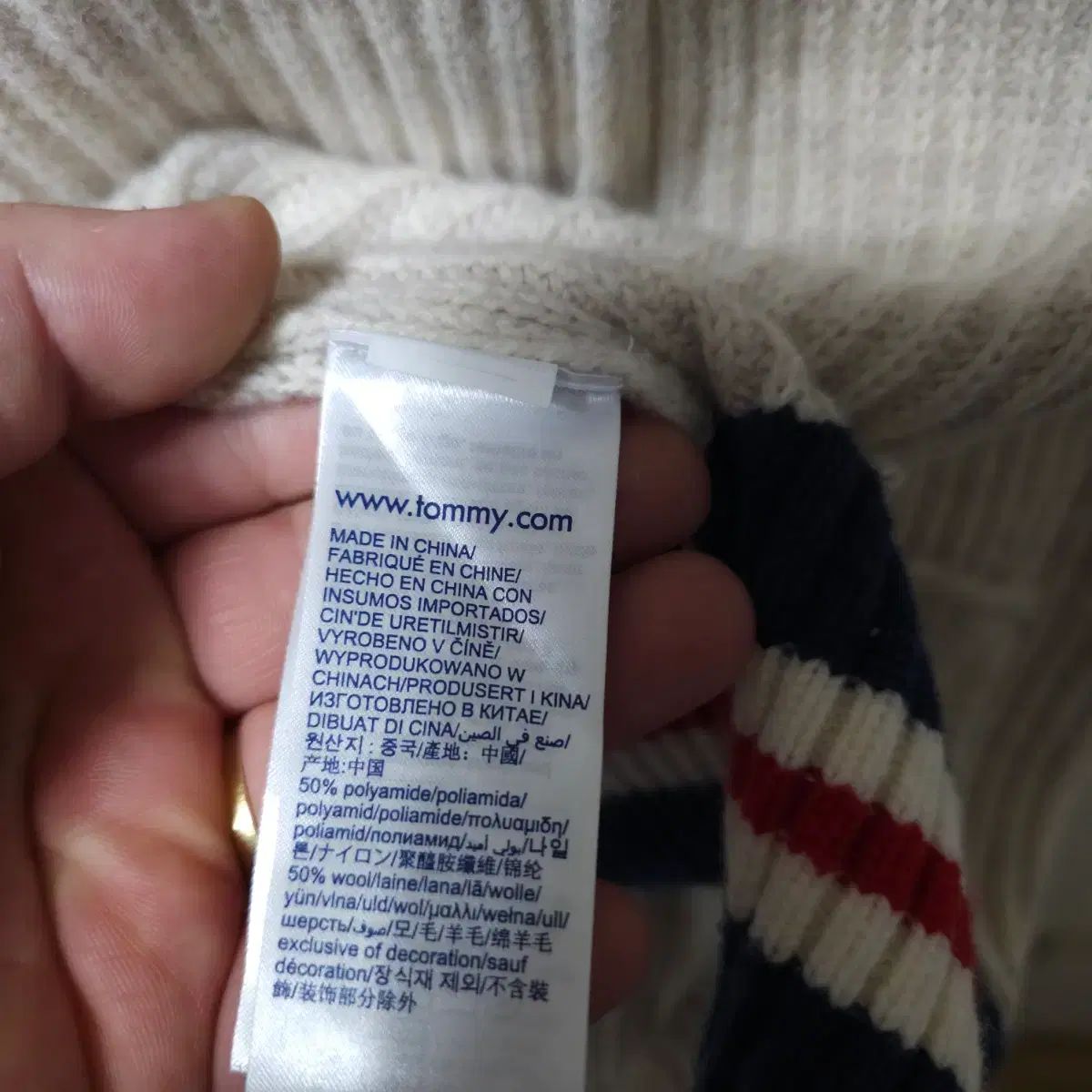 トミー ジーンズ 割引 アイボリー ニット カーディガン トミー ジーンズ アイボリー ショップ ニット カーディガン