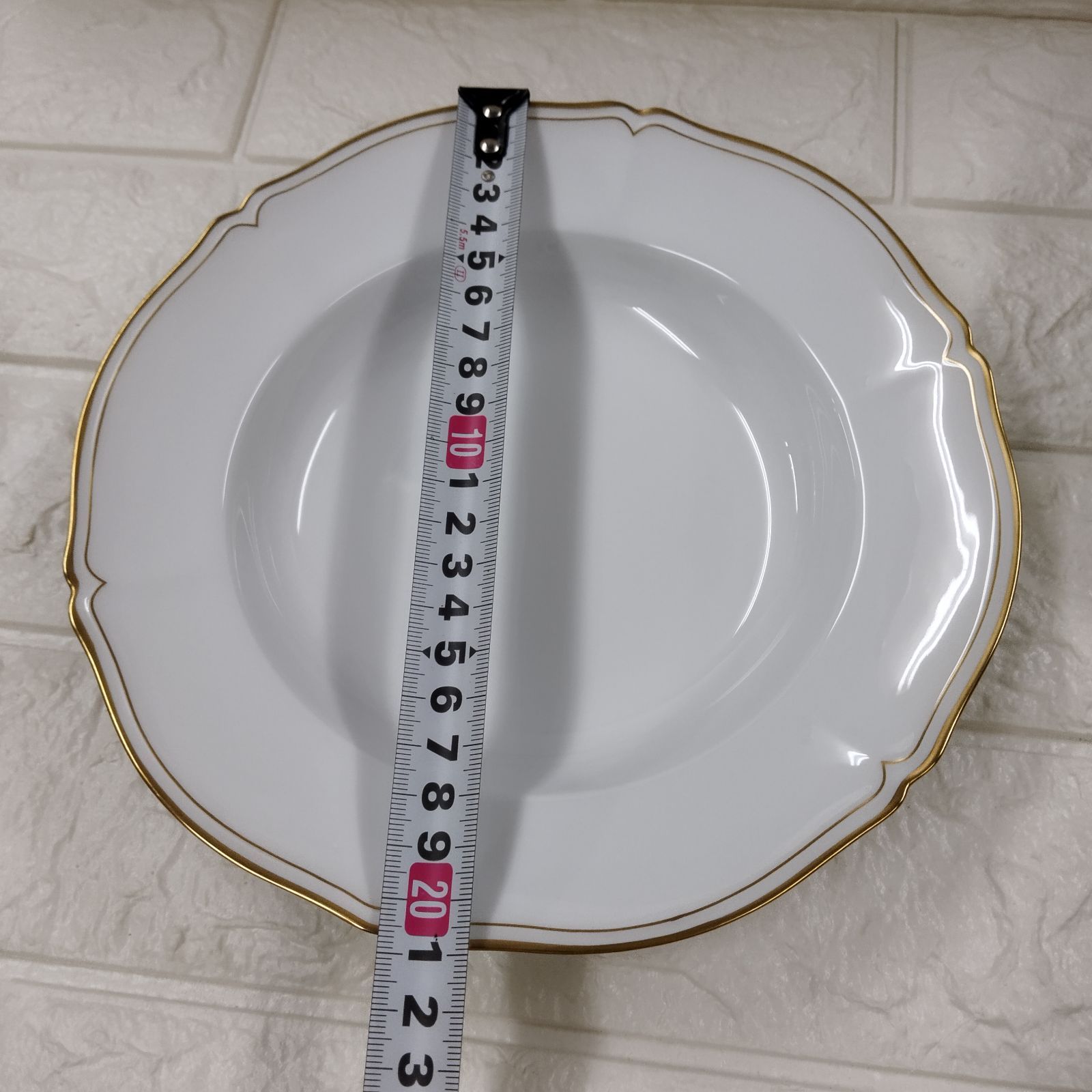 大倉陶園　マスターピース　スーププレート　ディナープレート　新品未使用 大倉陶園 ホワイトマスターピース スープ皿 2枚セット - メルカリ