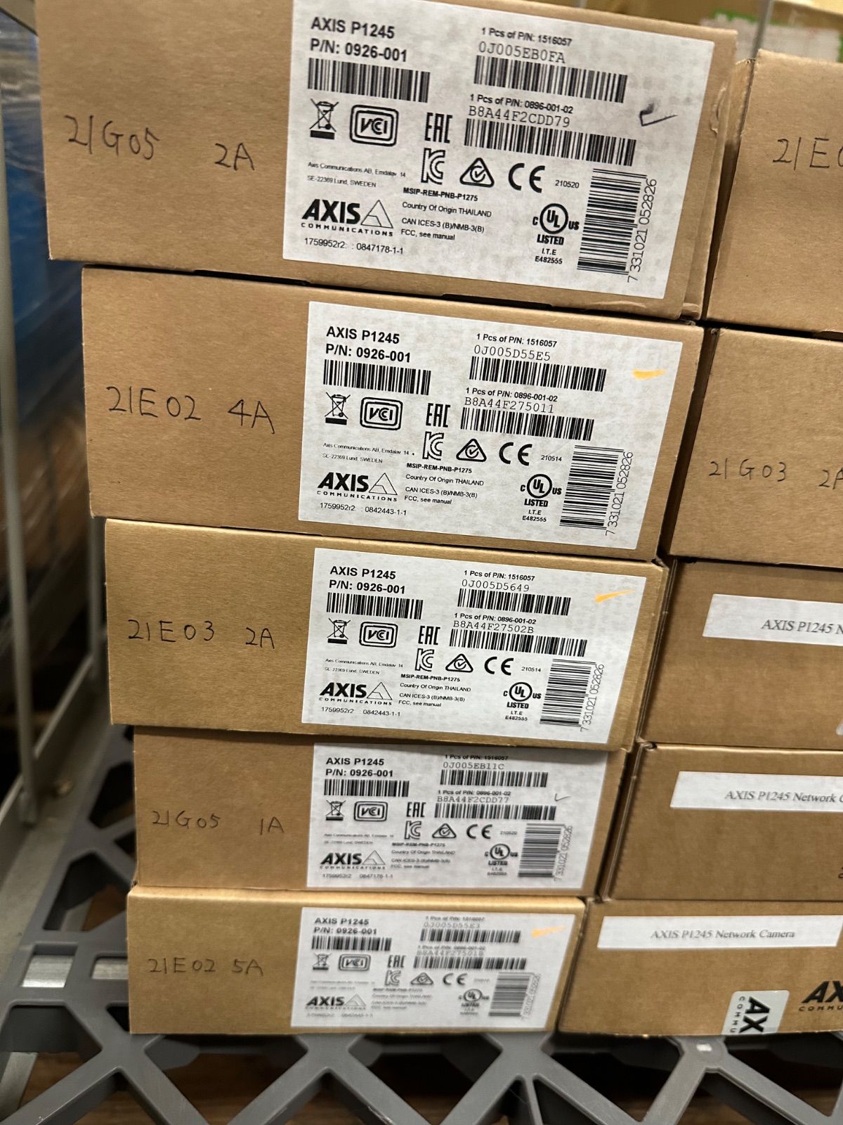 AXIS P 1245 ネットワークカメラ Network Camera