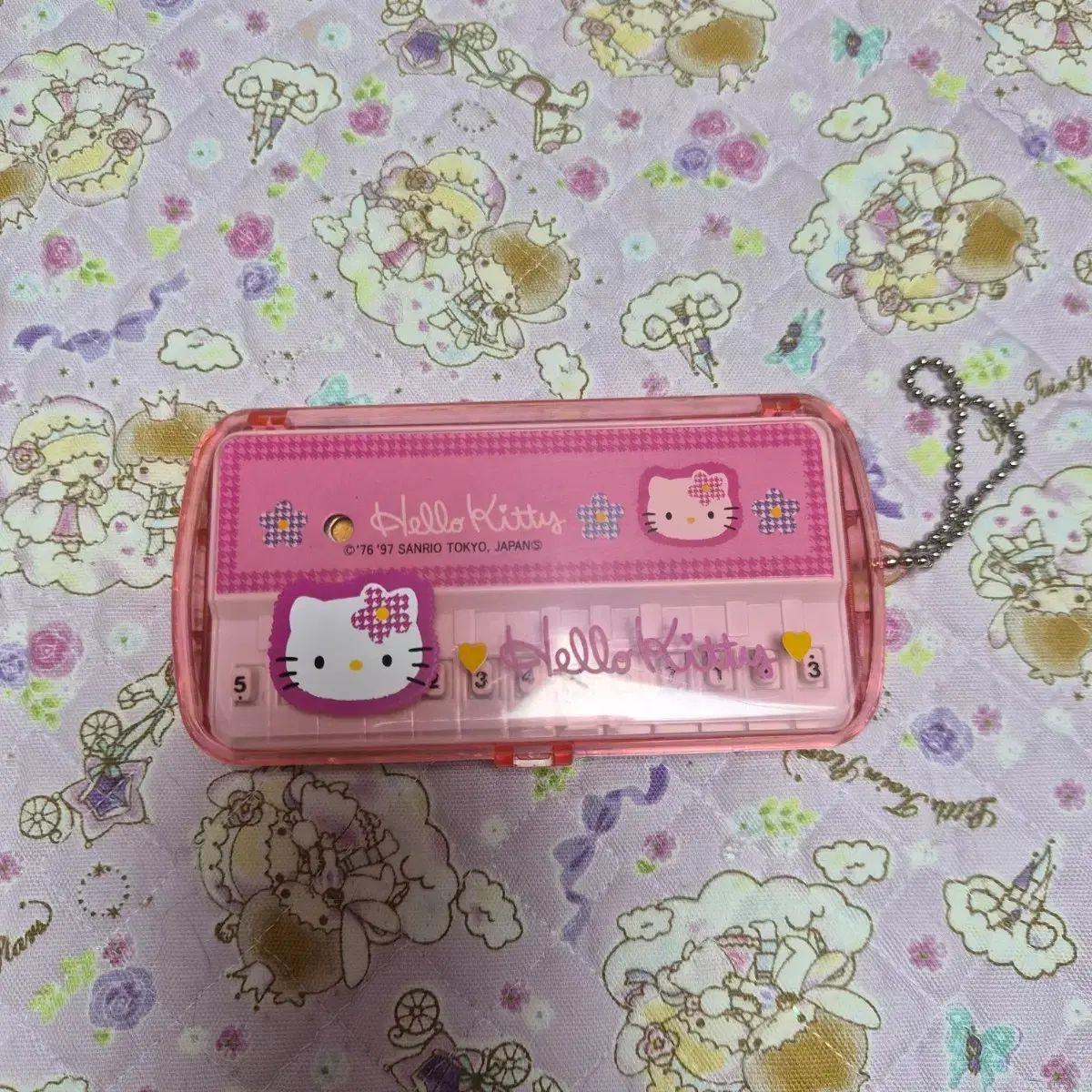 ハローキティ ミニ ピラノ キーホルダー