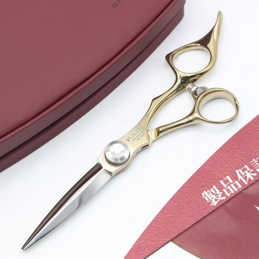 美品】刃物屋トギノン FUMA.FF スライド カットシザー 5.8インチ 両剣