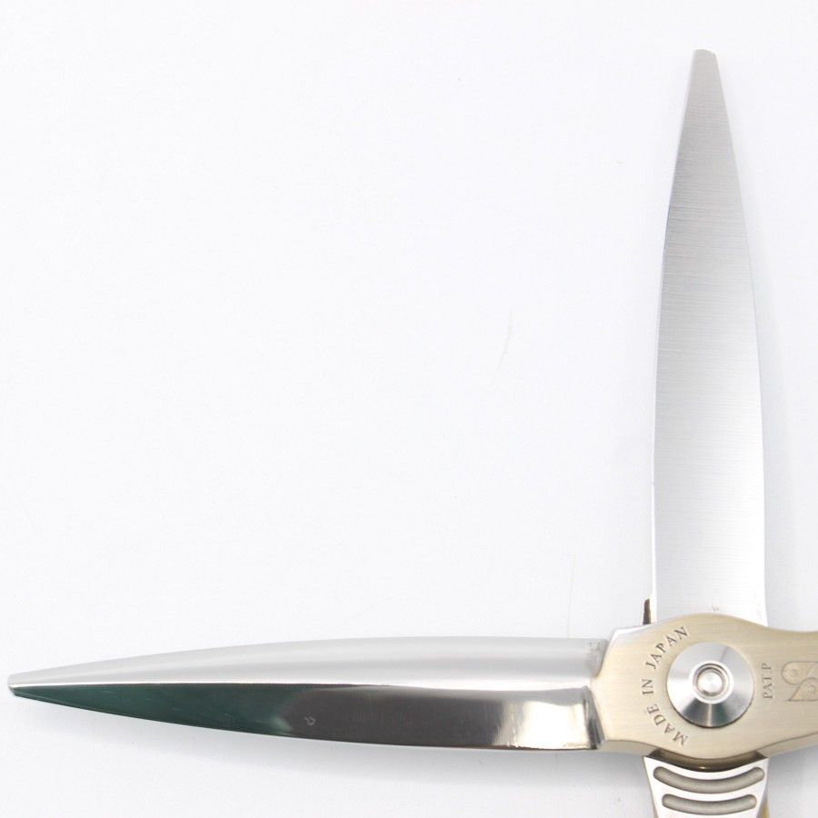 美品】刃物屋トギノン FUMA.FF スライド カットシザー 5.8インチ 両剣