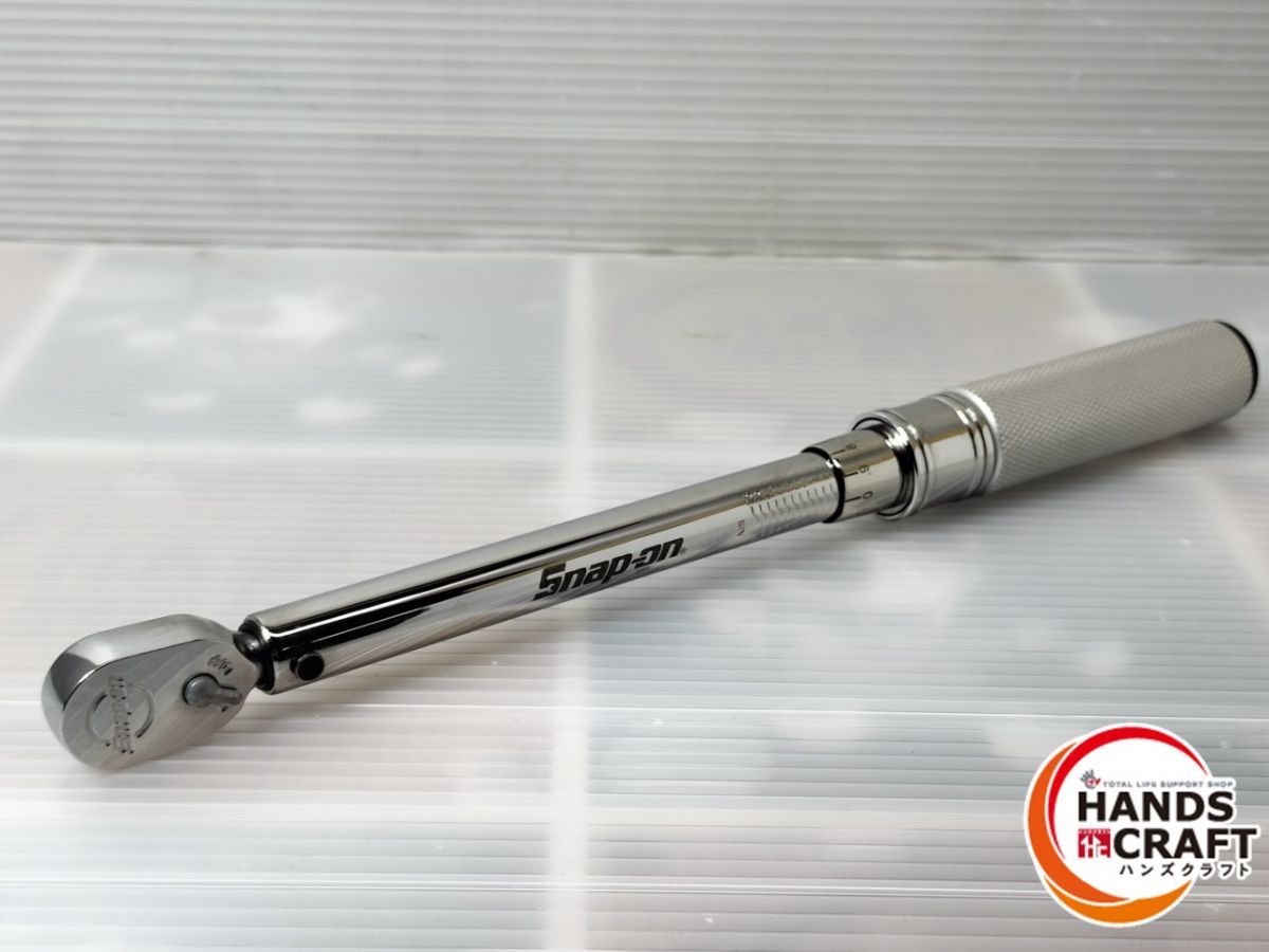◆ 品 スナップオン Snap-On トルクレンチ 差込角 1|4インチ 6.35ｍｍ
