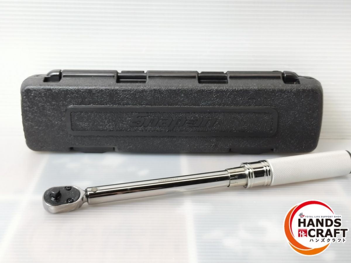 ◆ 品 スナップオン Snap-On トルクレンチ 差込角 1|4インチ 6.35ｍｍ