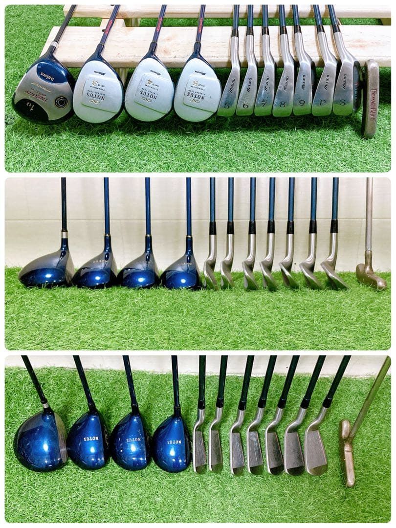 2.バックほぼ未使用 キャロウェイレバ ゴルフクラブ レディースセット