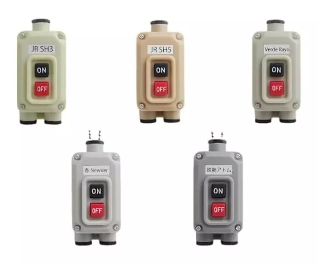 キーホルダー 全5種セット 電車の発車ベルスイッチ 2