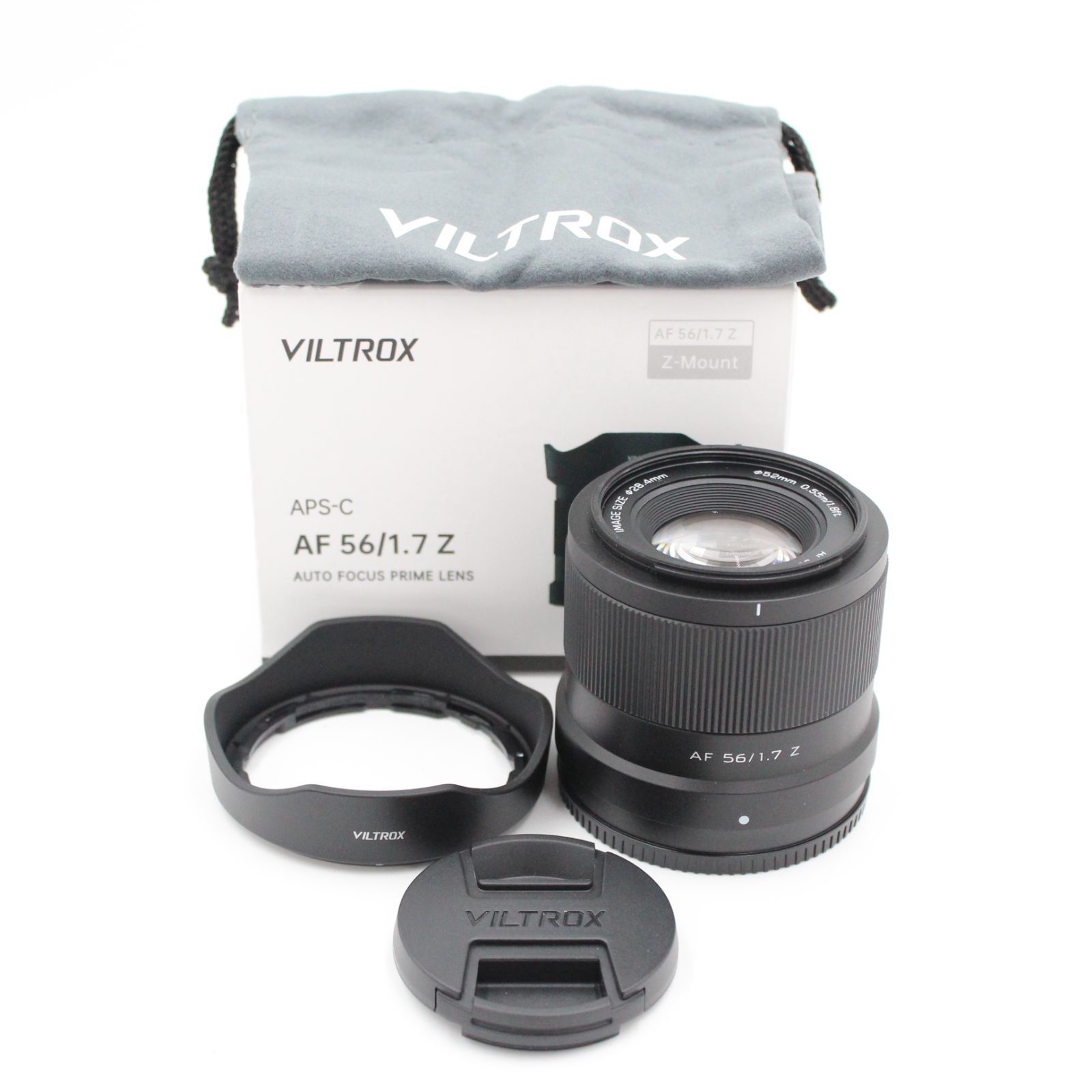 元箱付き。☆新品級☆ VILTROX ビルトロックス AF 56mm F1.7 AIR STM