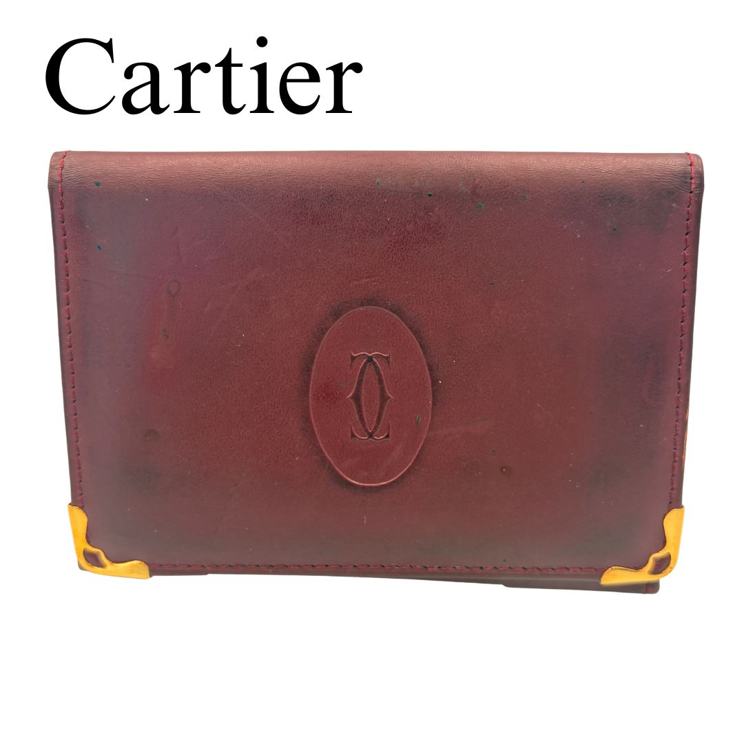 Cartier カルティエ マストライン カードケース 名刺入れ - メルカリ