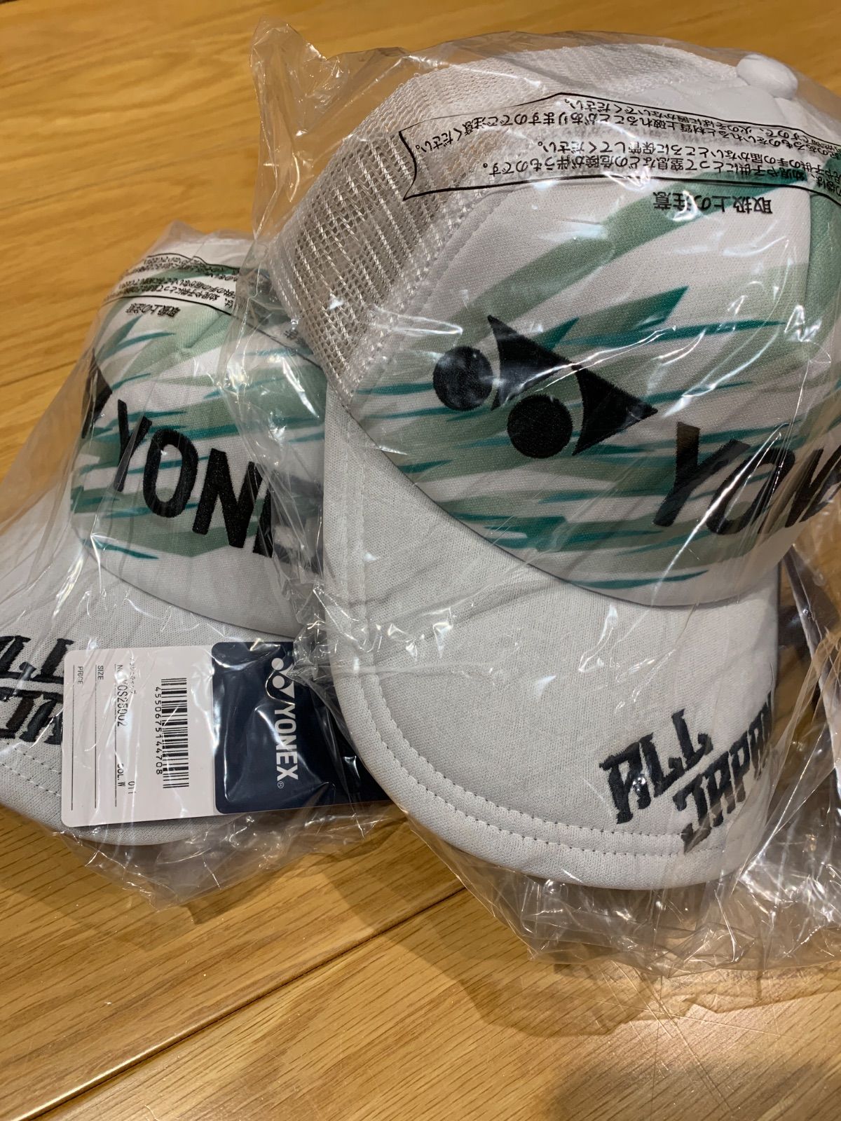 YONEX 2025ALL JAPANキャップ2個セット - メルカリ