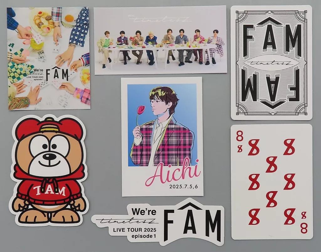 中古】シール・ステッカー timelesz ステッカーセット(7種入り) 「We