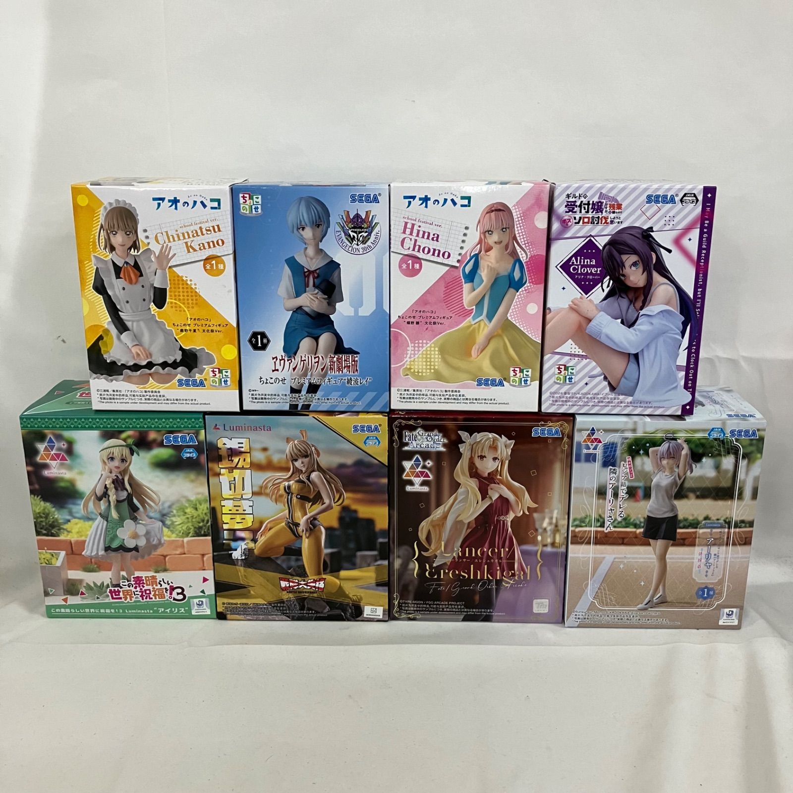 未開封 美少女 Luminasta ちょこのせ フィギュア まとめ 8個セット