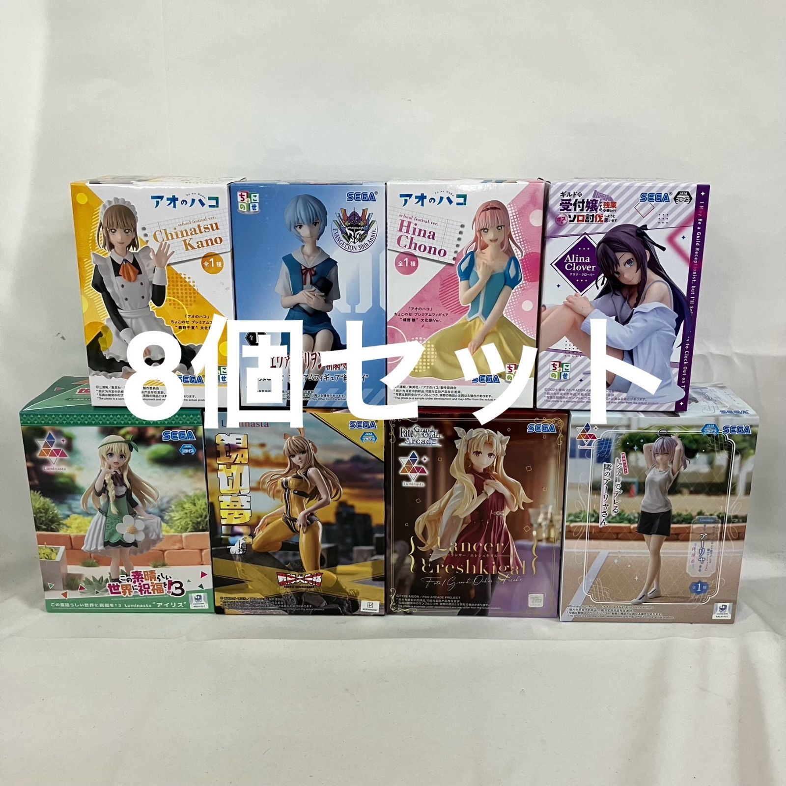 未開封 美少女 Luminasta ちょこのせ フィギュア まとめ 8個セット